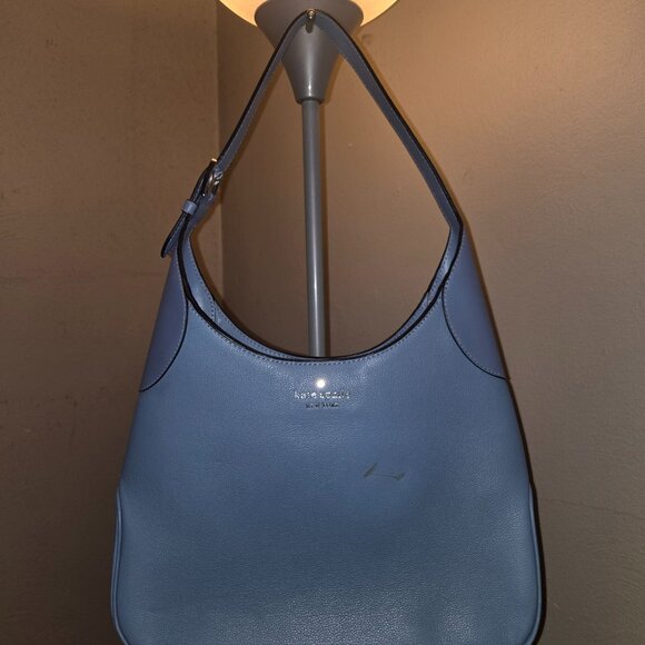Kate Spade Aster Shoulder Bag in Light Blue Leather - Picture 1 of 10